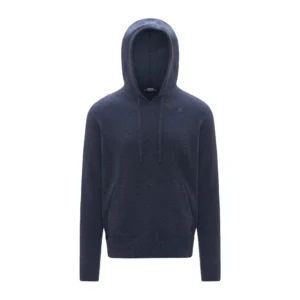 K-Way Maglioncino con cappuccio Arzel Fleece Stitch K2145SW WPV Blue Dusty