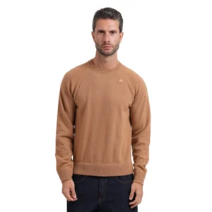 K-Way Pullover Fragan Fleece Stitch K2145TW WGE Brown Lion