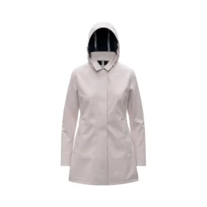 K-Way giaccone donna Mathy Bonded K2148BW B2A Beige Cashmere Blue Depht
