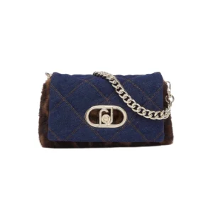 Liu Jo Borsa Crossbody M AF6148E1164 00770 Blu Denim