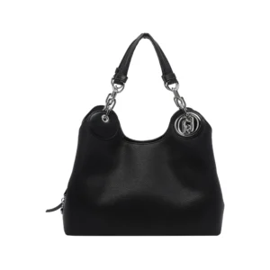 Liu Jo Borsa Satchel M AF6024ES039 D6299 Nero Steel