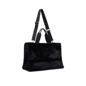 Liu Jo Borsa Tolte Fake Fur L 2F6037E0218 22222 Nero