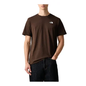 The North Face T-shirt Evolution Simple Dome NF0A8CZ2NMF1 Dark Chestnut