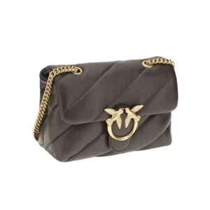 Pinko Bag Love Puff Mini Cl Sheep Nappa 100039 A0F2 M12Q Marrone Marasca