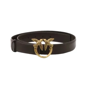 Pinko Belt Love Berry seta 100125 A0F1 M12Q Marrone Marasca