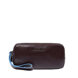Piquadro Pochette uomo in pelle a tre scomparti AC2141B2RMO Mogano