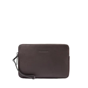 Piquadro Pochette uomo in pelle con portacarte di credito AC3944B3RTM Testa di moro