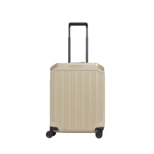 Piquadro Trolley bagaglio a mano rigido a 4 ruote BV4425PQLBEO Beige Opaco