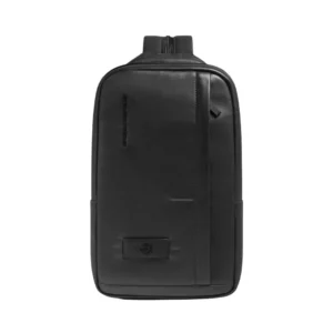 Piquadro Zaino monospalla uomo in pelle porta iPad® CA6764W137N Nero