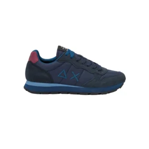 SUN68 Sneakers Tom Solid Z46101 0735 Navy Blue Bordeaux