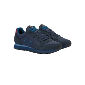 SUN68 Sneakers Tom Solid Z46101 0735 Navy Blue Bordeaux