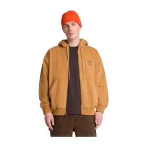 Timberland Iconic Full Zip BB Hoodie TBC0YHB0P471 Wheat Boot