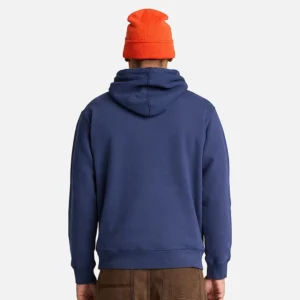 Timberland Felpa con cappuccio Established 1973 embroidered Logo BB Hoodie Naval Academy TBC0YHB6AIH1