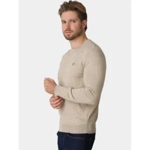 Timberland Maglione Williams River Cotton Crew Neck TBC0YHAZ5461 Beige