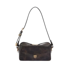 Pinko Bauletto Trittico Mini Cloud Leather 106967 A3LO L64Y Dark Brown